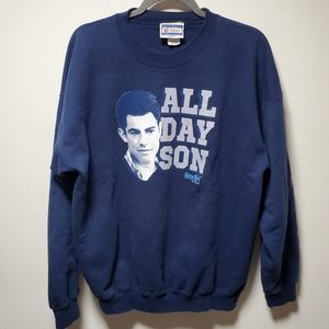 New Girl Schmidt Sweatshirt Size Large All Day Son Unisex Max Greenfield TV